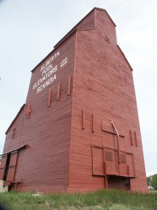 Alberta Wheat Pool Grain Elevator, Scandia