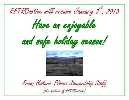 Blog posts will resume January 3rd