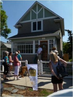 A house participating in Century Homes Calgary