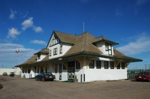 Canadian National Railway Station, Vegreville (DSC_3053 Historic Resources Management Branch).