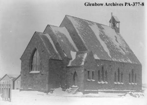 St. Luke’s Anglican Church, ca. 1906 (prior to the construction of the tower) PA-377-8, Glenbow Archives