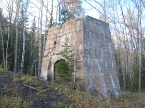 Brule Mine Landscape, Brule (Evaluated as part of the the Yellowhead County Municipal Heritage inventory project).