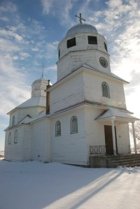 Shandro Church - West and North Elevations