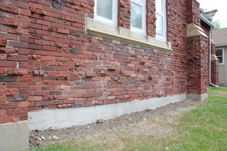 Proposed Solution: Minor  - Concrete patching, parging or an injected filler product