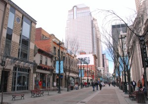 Stephen Avenue - where the historic meets modern.