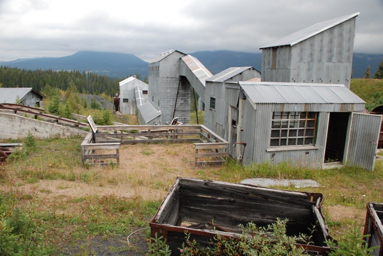 touring the Nordegg site - 3rd image