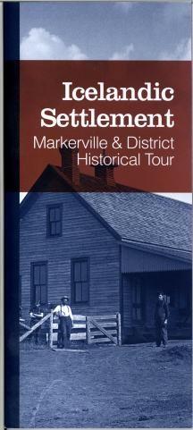 cover of the Markerville & District Historical Tour booklet