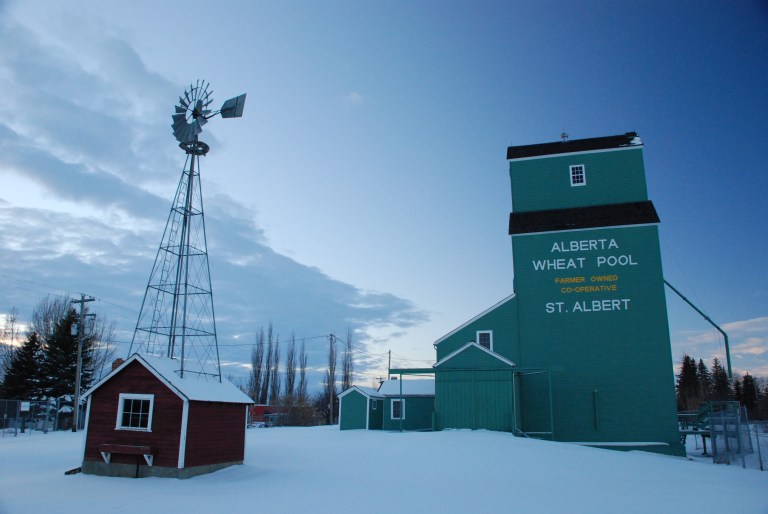 Alberta Wheat Pool Grain Elevator, St. Albert