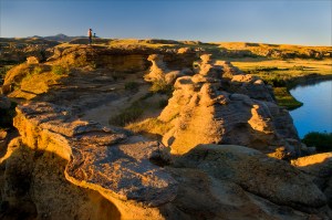 Writing-on-Stone photograph