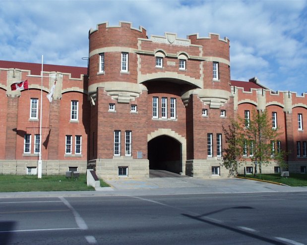 Mewata Armoury Provincial Historic Resource, Calgary. (Alberta Culture, Historic Resources Management Branch, 2000).