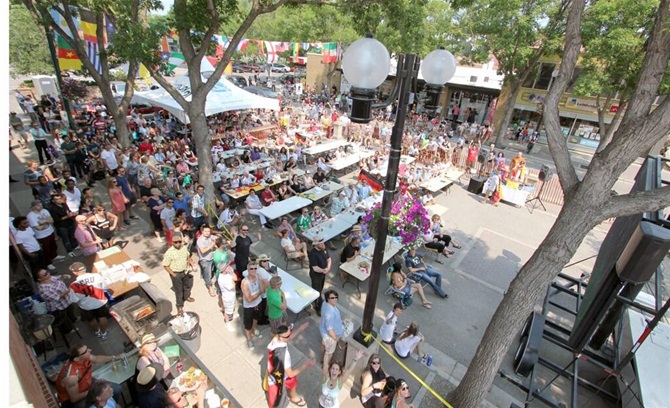 World Cup in Festival Square