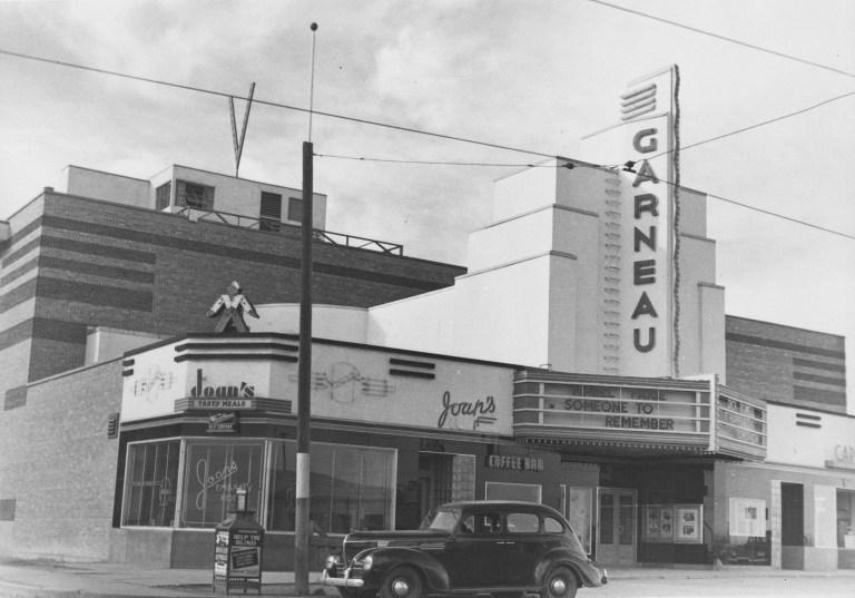 The Garneau Theatre, Edmonton, 1943 (Provincial Archives of Alberta, A6885). 