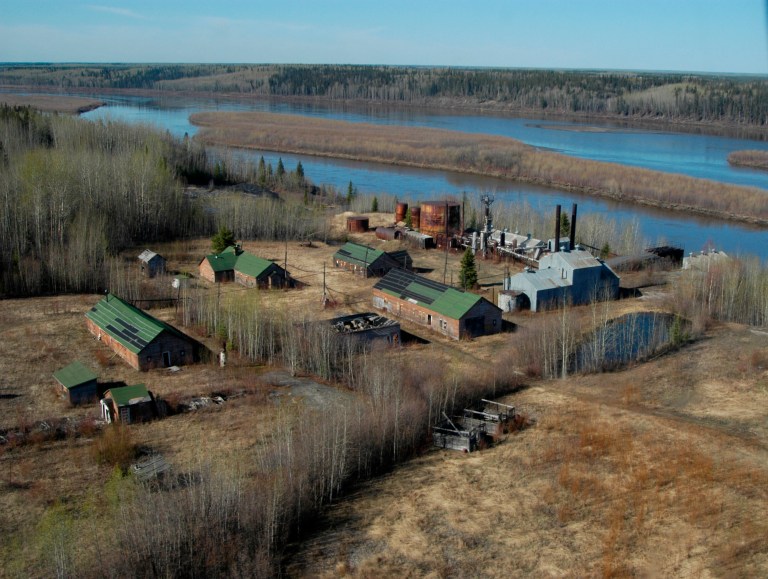 Bitumount Site Provincial Historic Resource, near Fort McMurray  (Historic Resources Management Branch, July 2005). 