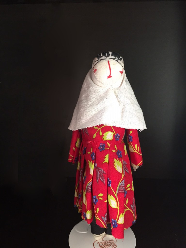 Doll making traditions have been part of almost every culture. Dolls are more than mere playthings, often representing costumes and other cultural practices. This Doll was made by our late grandmother, demonstrating the continuation of such traditions in our family (Photo by Alireza Farrokhi).