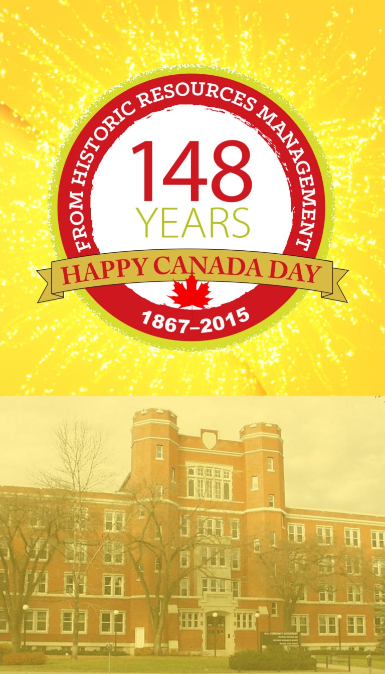 Happy Canada Day from the staff of Alberta Culture and Tourism's Historic Resources Management Branch!