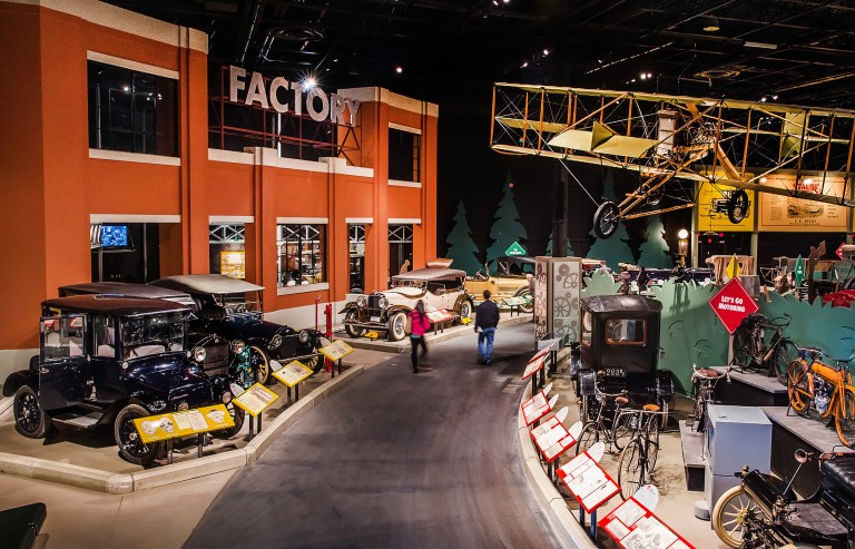 One of the galleries at the Reynolds-Alberta Museum. Photo Credit: Norquay.
