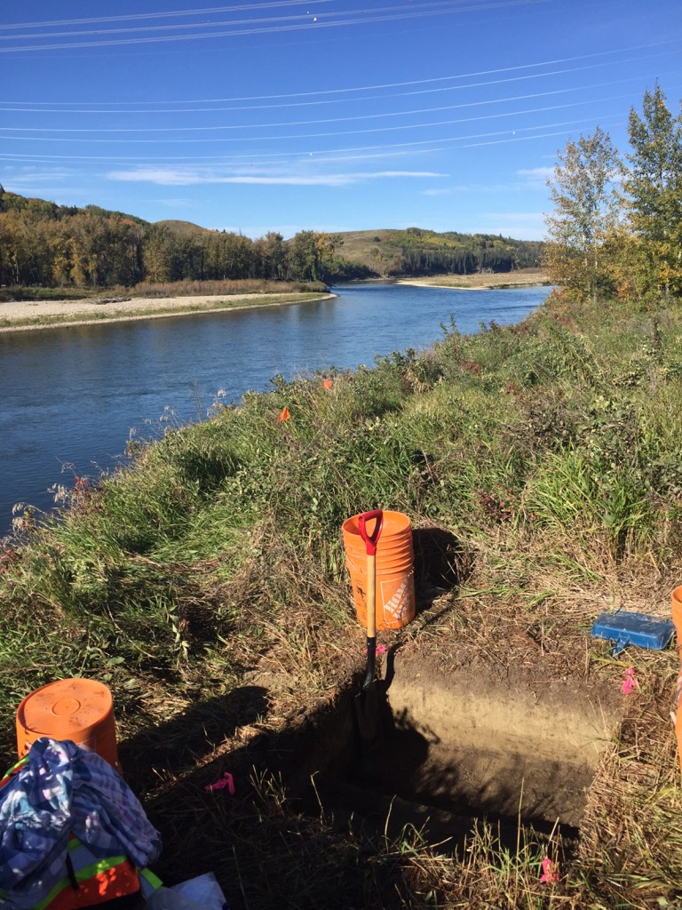 McKinnon Flats site on the Bow River.