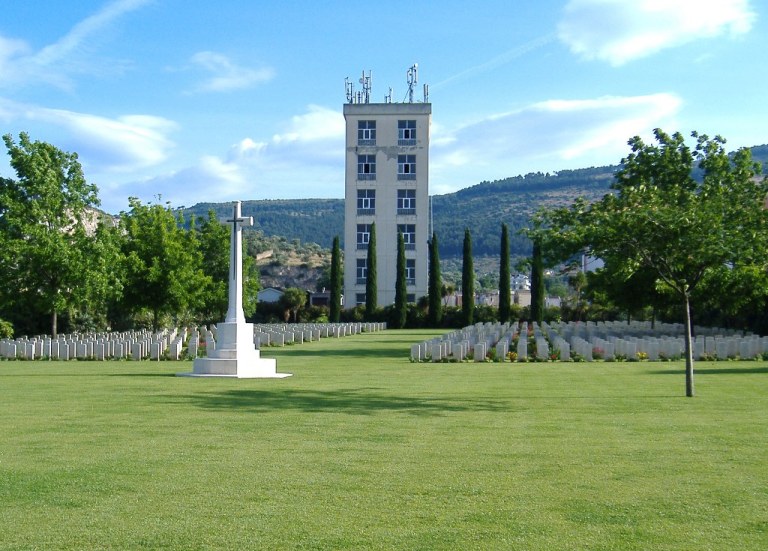 Caserta War Cemetery, Photograph courtesy of the Commonwealth War Graves Commission