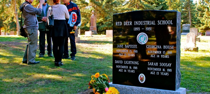 Red Deer Industrial School Monument&nbsp;Unveiled