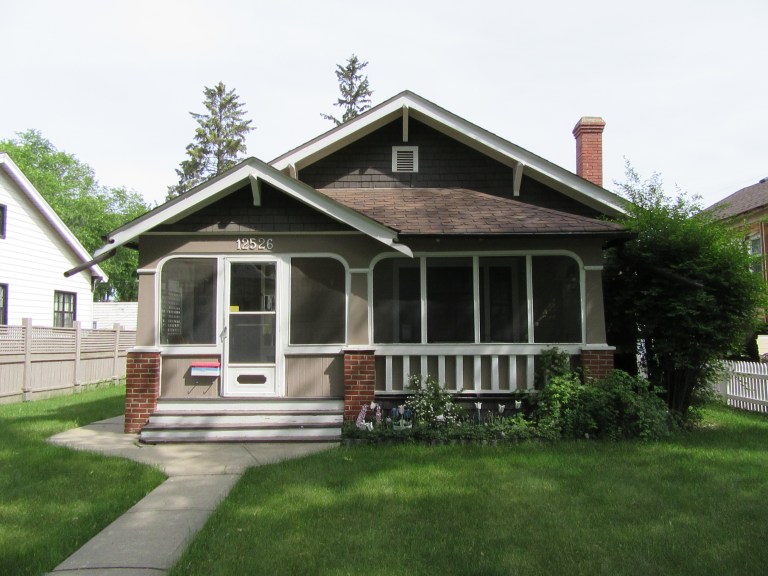 The house is located within the Westmount Architectural Heritage Area. Throughout history the neighbourhood of Westmount has retained a strong sense of architectural character, and is noted for its large collection of single detached homes, that were built between 1911 and 1925.